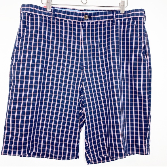IZOD Flat Front Plaid shorts - Picture 6 of 6